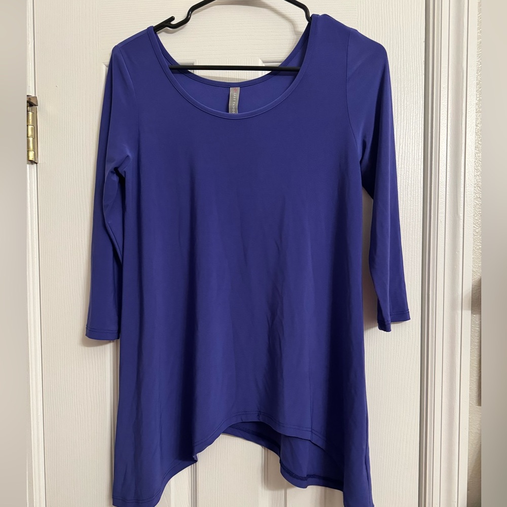 Purple Career Blouse - Picture 2 of 2